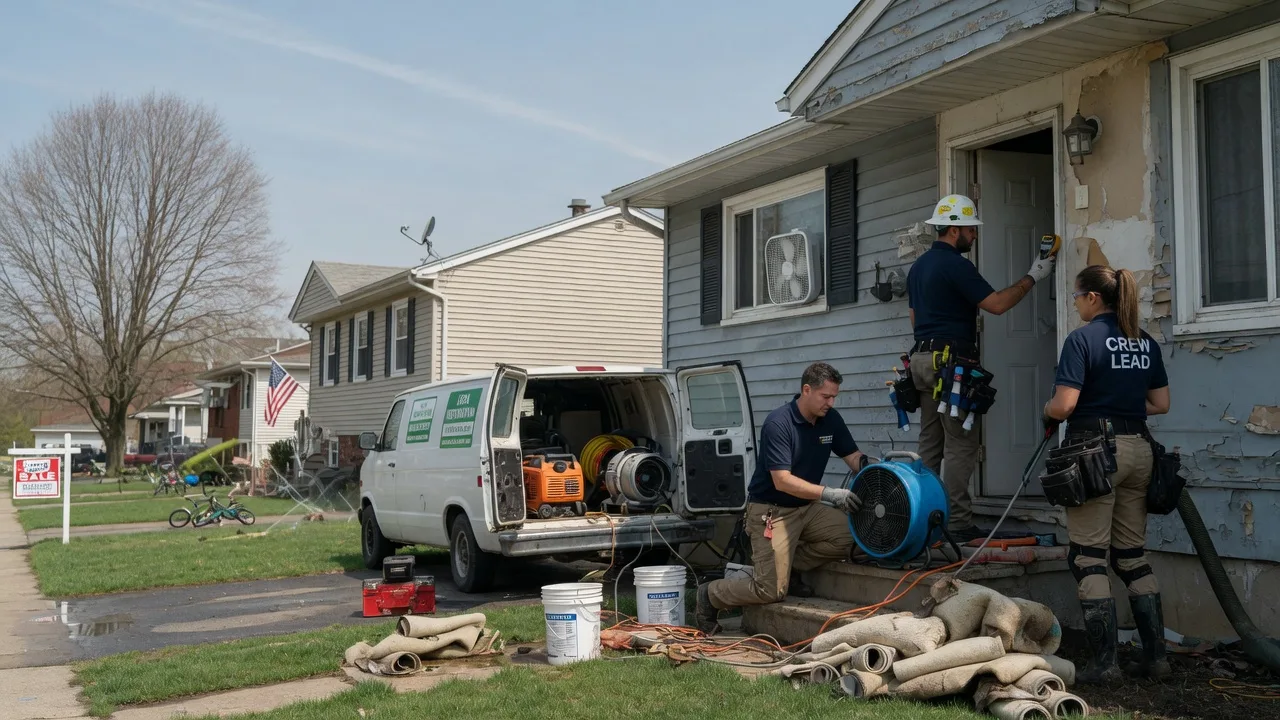 Flood Cleanup in Collins Center, NY near me