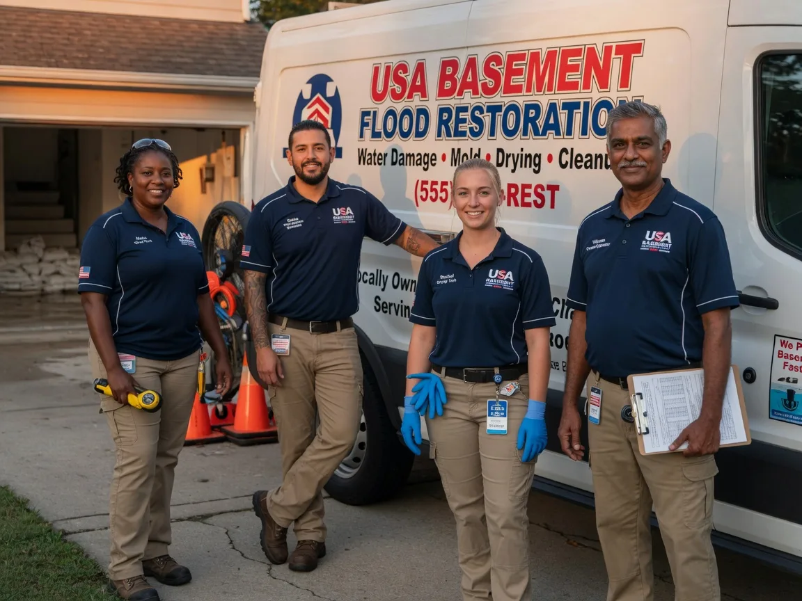 Basement Flood Cleanup company in Collins Center, NY